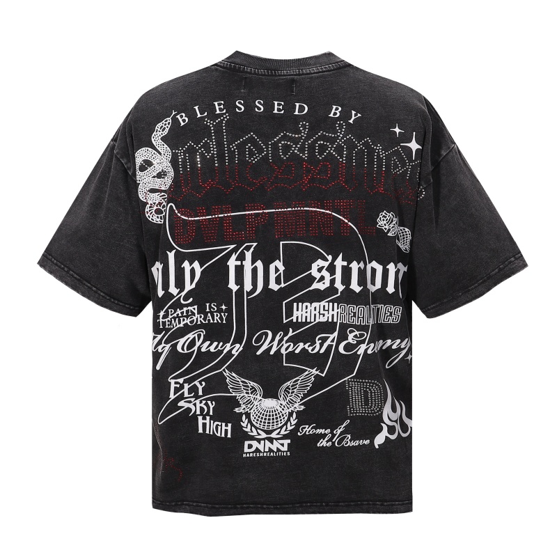 images/r3bel-mens-only-the-strong-rhinestone-cropped-tee-2110-2108/03.jpg